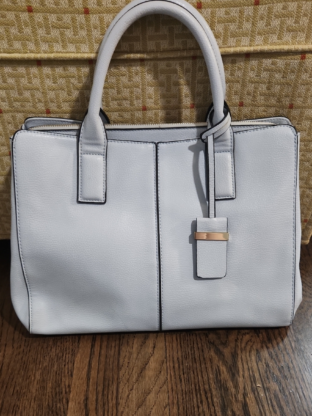 The Limited Light Blue Tote Handbag